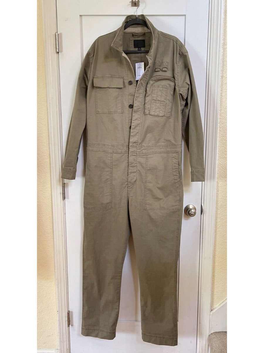 Men's WWll-Inspired Relaxed Fit Flight Jumpsuit