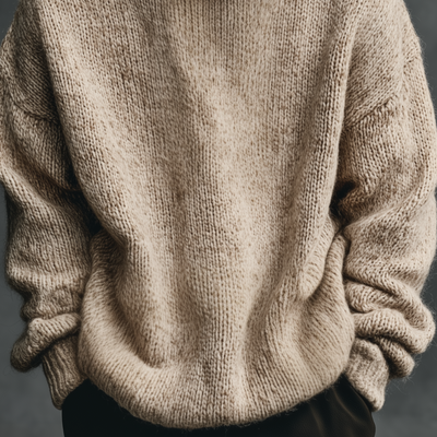 DORIC – Men’s Classic Hooded Knit Sweater