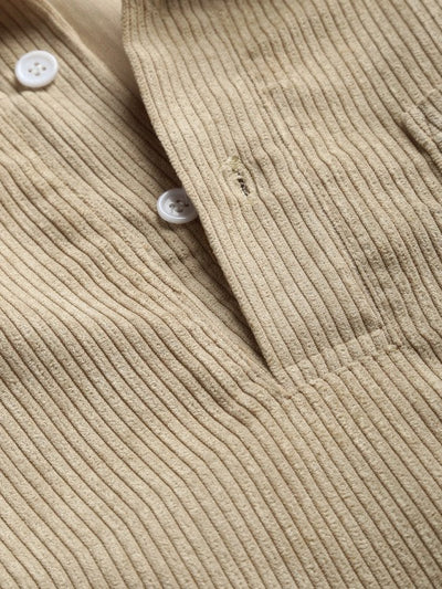WEXFORD – Men’s Half-Button Corduroy Long Sleeve Shirt