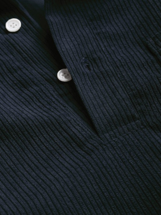 WEXFORD – Men’s Half-Button Corduroy Long Sleeve Shirt