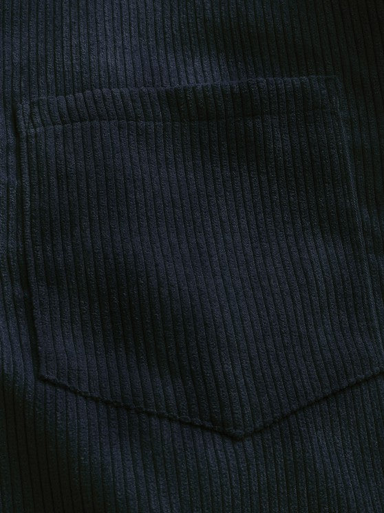 WEXFORD – Men’s Half-Button Corduroy Long Sleeve Shirt