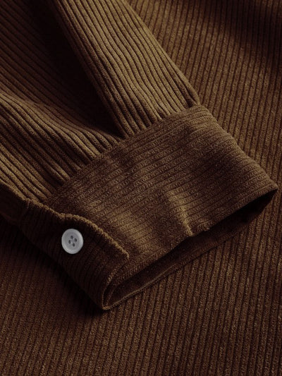 WEXFORD – Men’s Half-Button Corduroy Long Sleeve Shirt