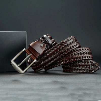DARROW – Men’s Woven Cowhide Leather Belt