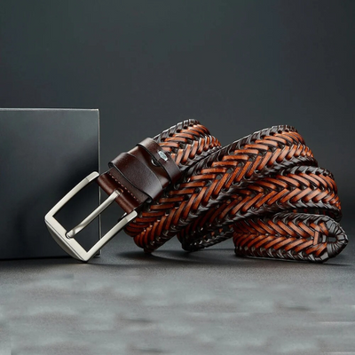 DARROW – Men’s Woven Cowhide Leather Belt