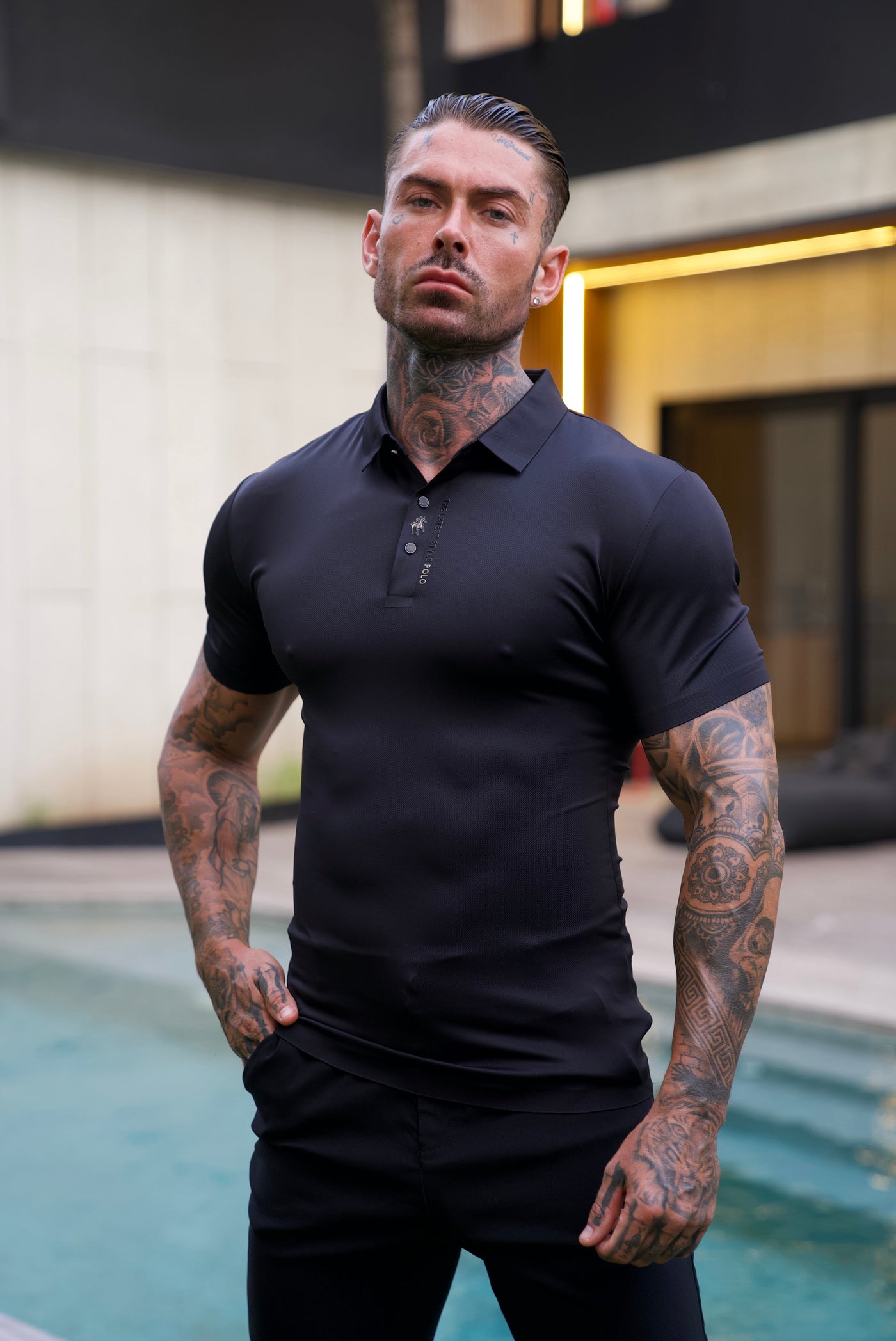 Ventay - Wrinkle-Free Muscle Fit Polo