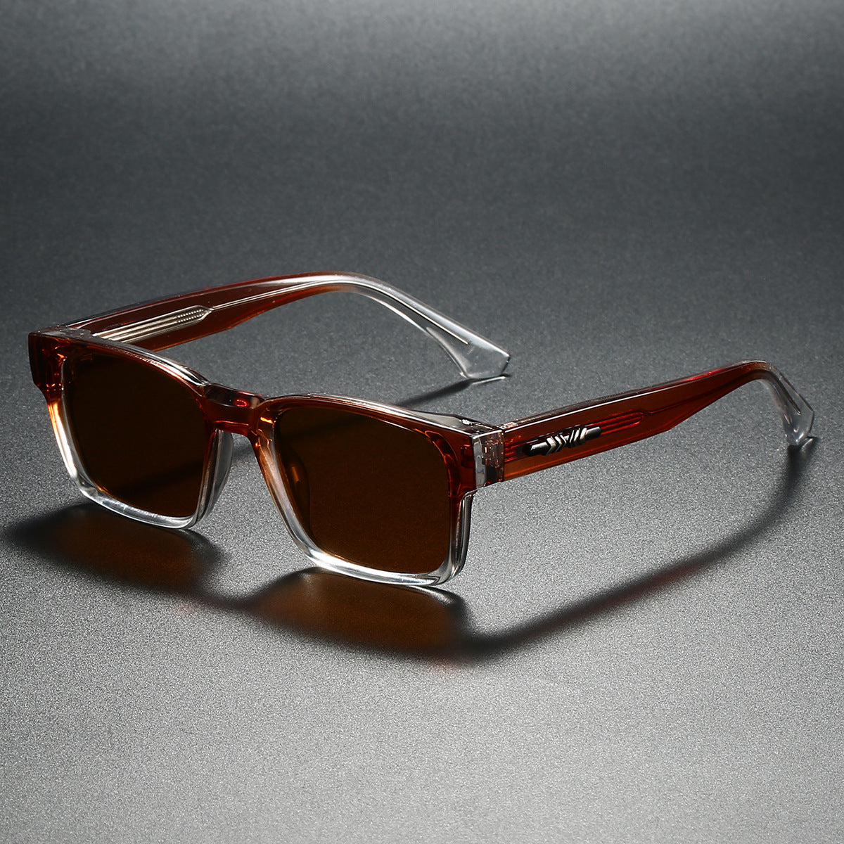 WRAITH – Men’s Polarized Two-Tone Square Sunglasses