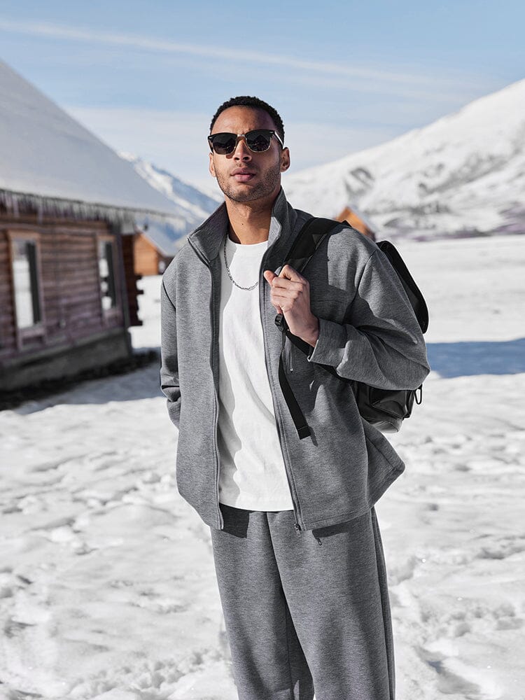 DARVIN – Men’s Elegant Leisure Jacket & Pants Set