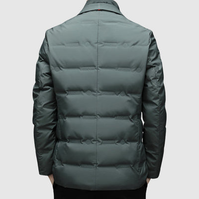 WEIR – Men’s Quilted Blazer-Style Puffer Jacket