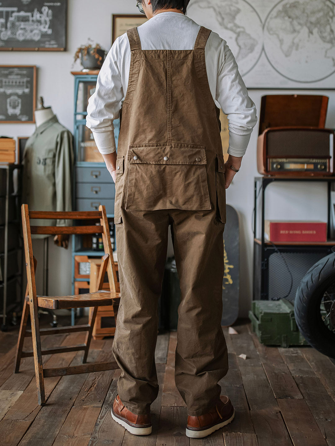 Winston Zipper Overalls
