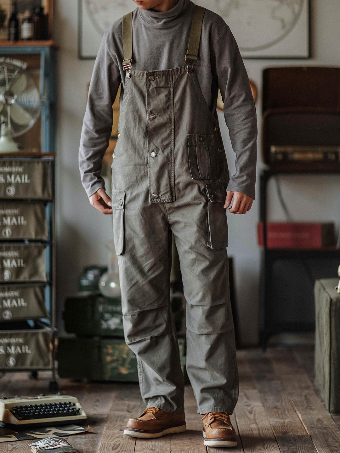 Carver Canvas Overalls