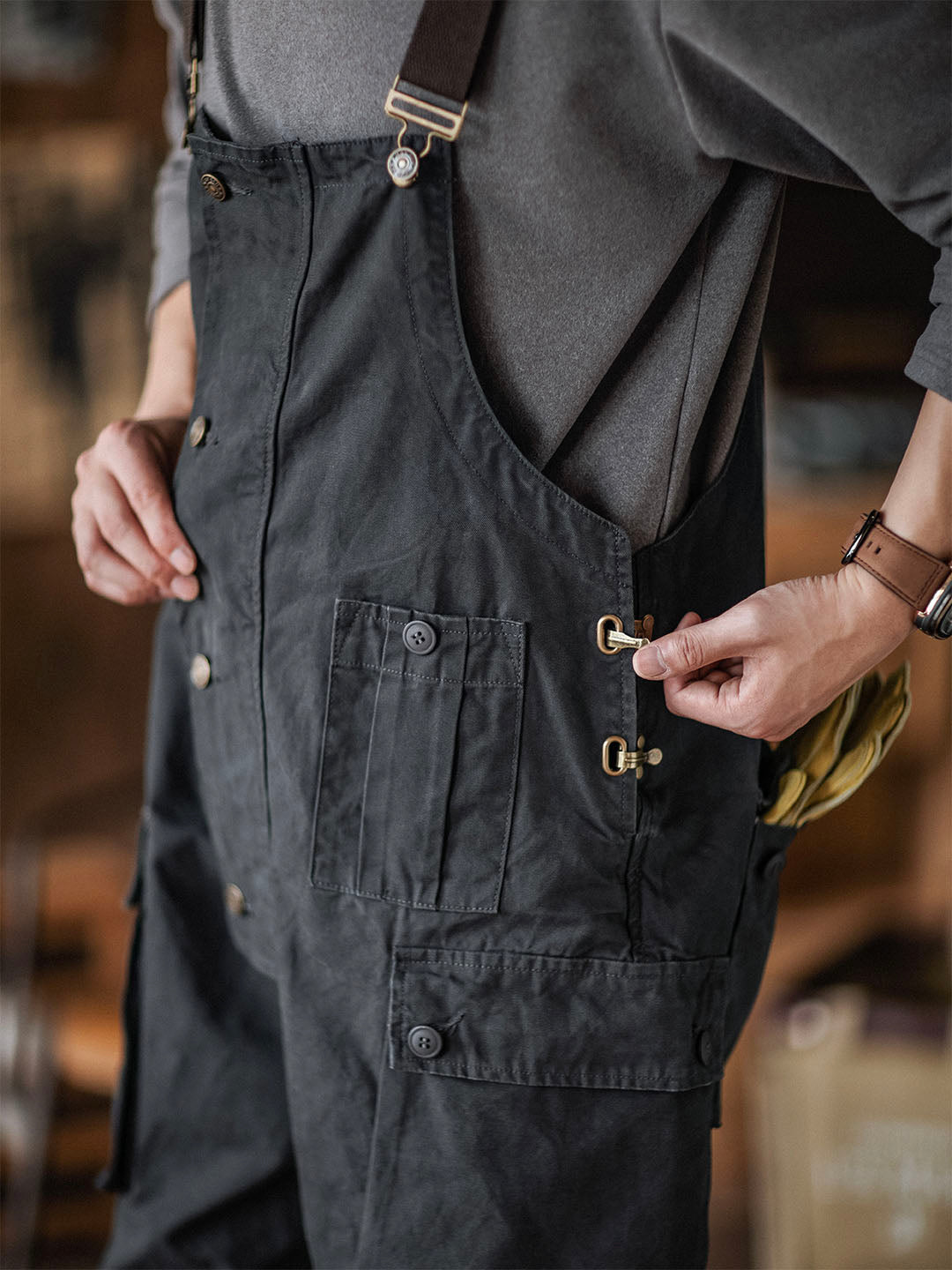 Carver Canvas Overalls