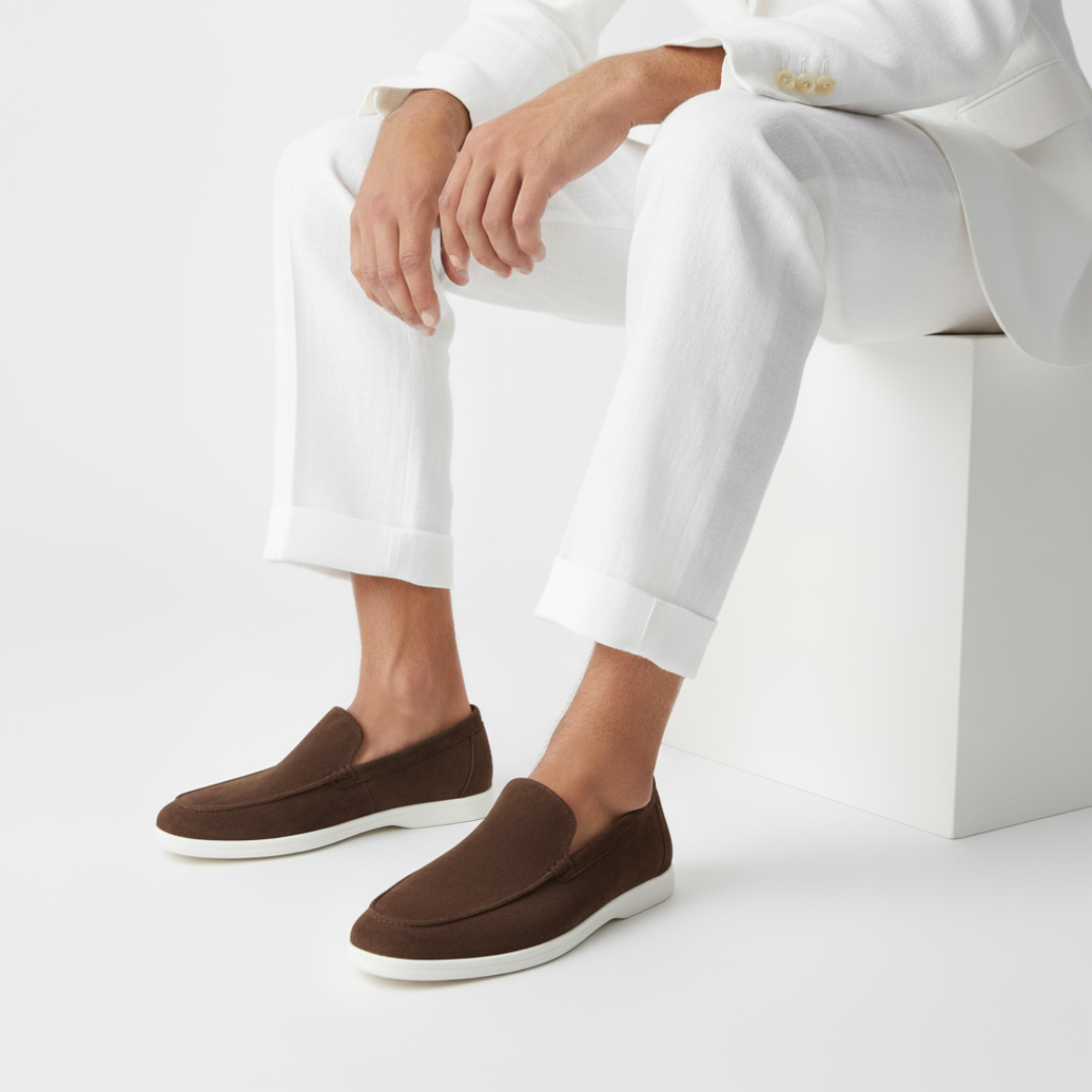 EDREN – Men’s Handcrafted Suede Loafers