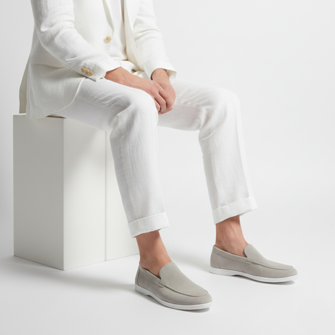 EDREN – Men’s Handcrafted Suede Loafers