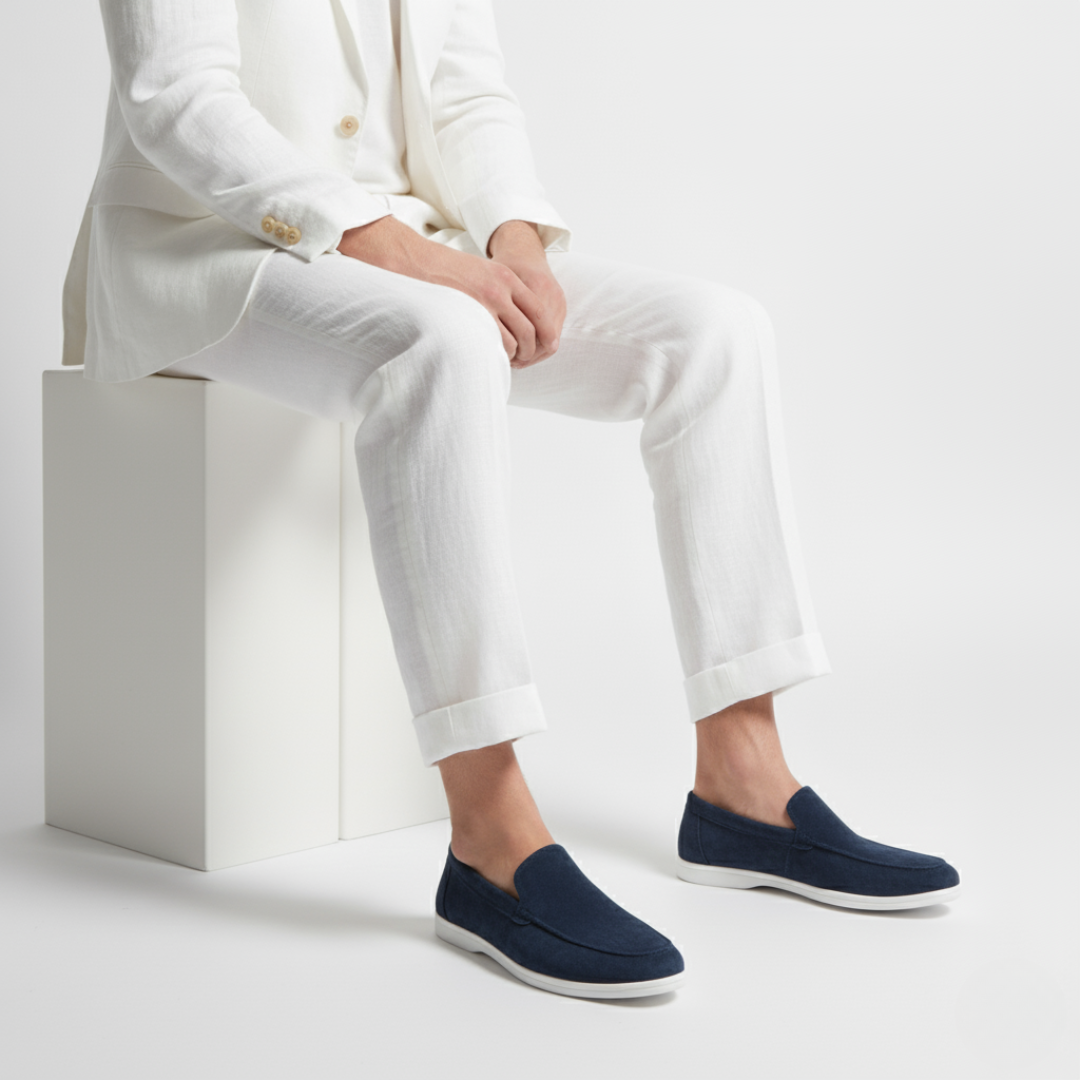 EDREN – Men’s Handcrafted Suede Loafers