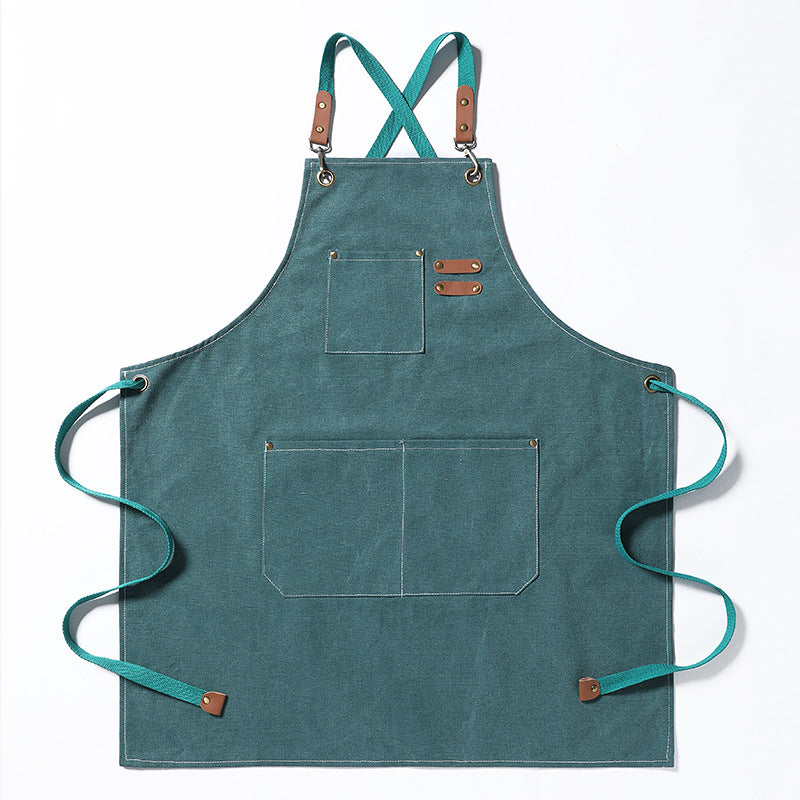 Durable Canvas Stain Resistant Apron Workwear