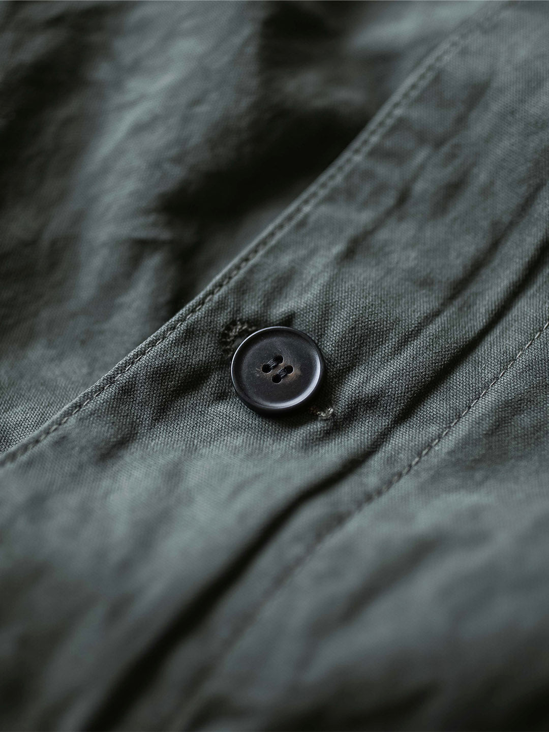 Rounded Patch Pocket Lightweight Canvas Overalls