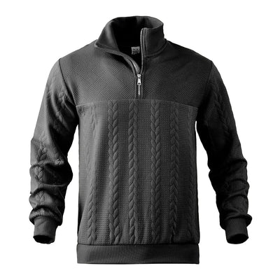 ROWEN – Men’s Premium Quarter-Zip Sweatshirt