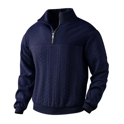 ROWEN – Men’s Premium Quarter-Zip Sweatshirt