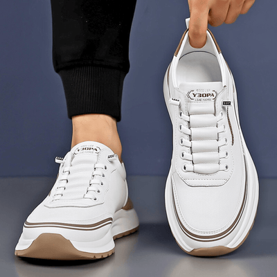 LAVEN – Men’s Minimalist Leather Sneakers